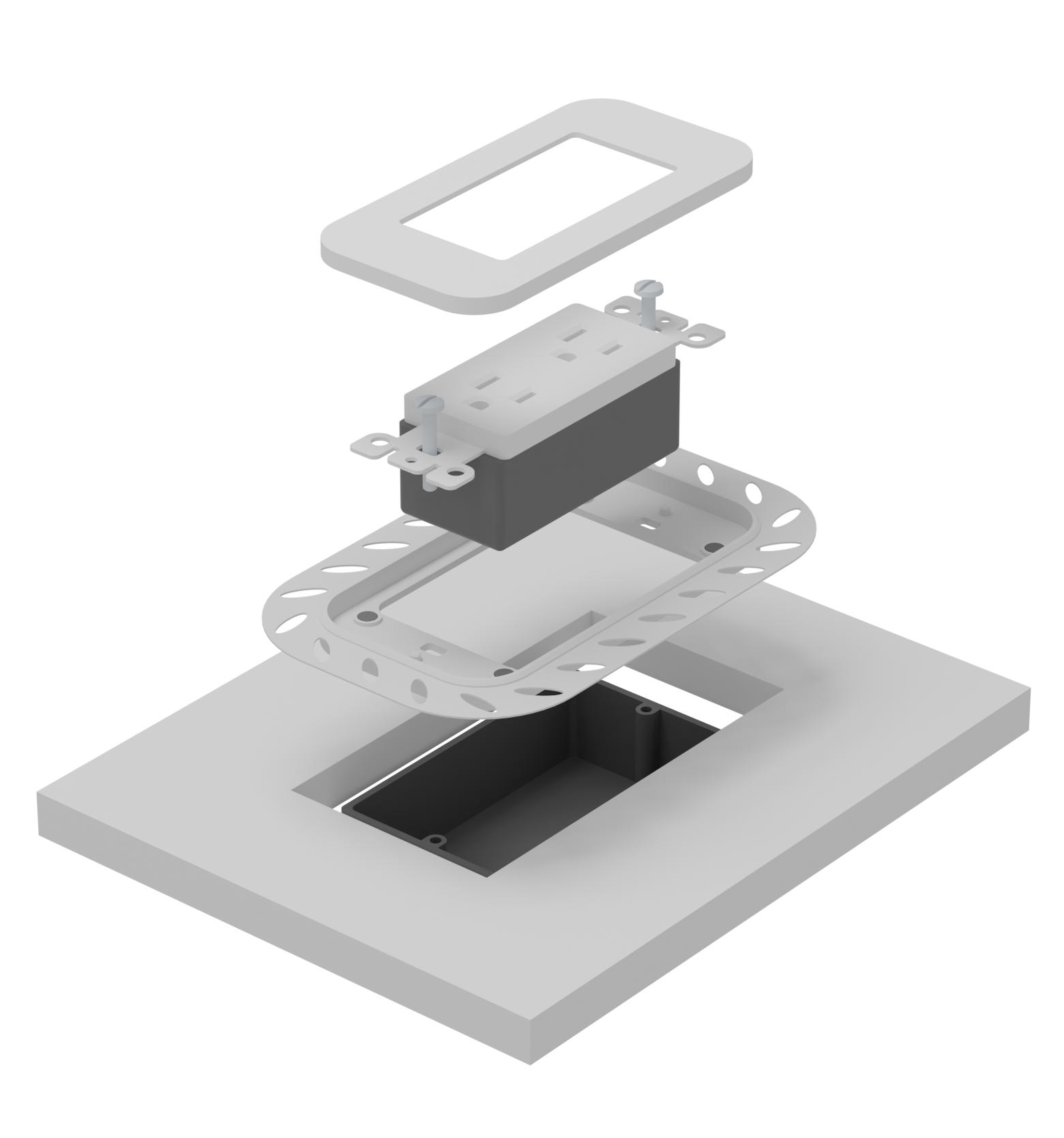 Plagni installation exploded view